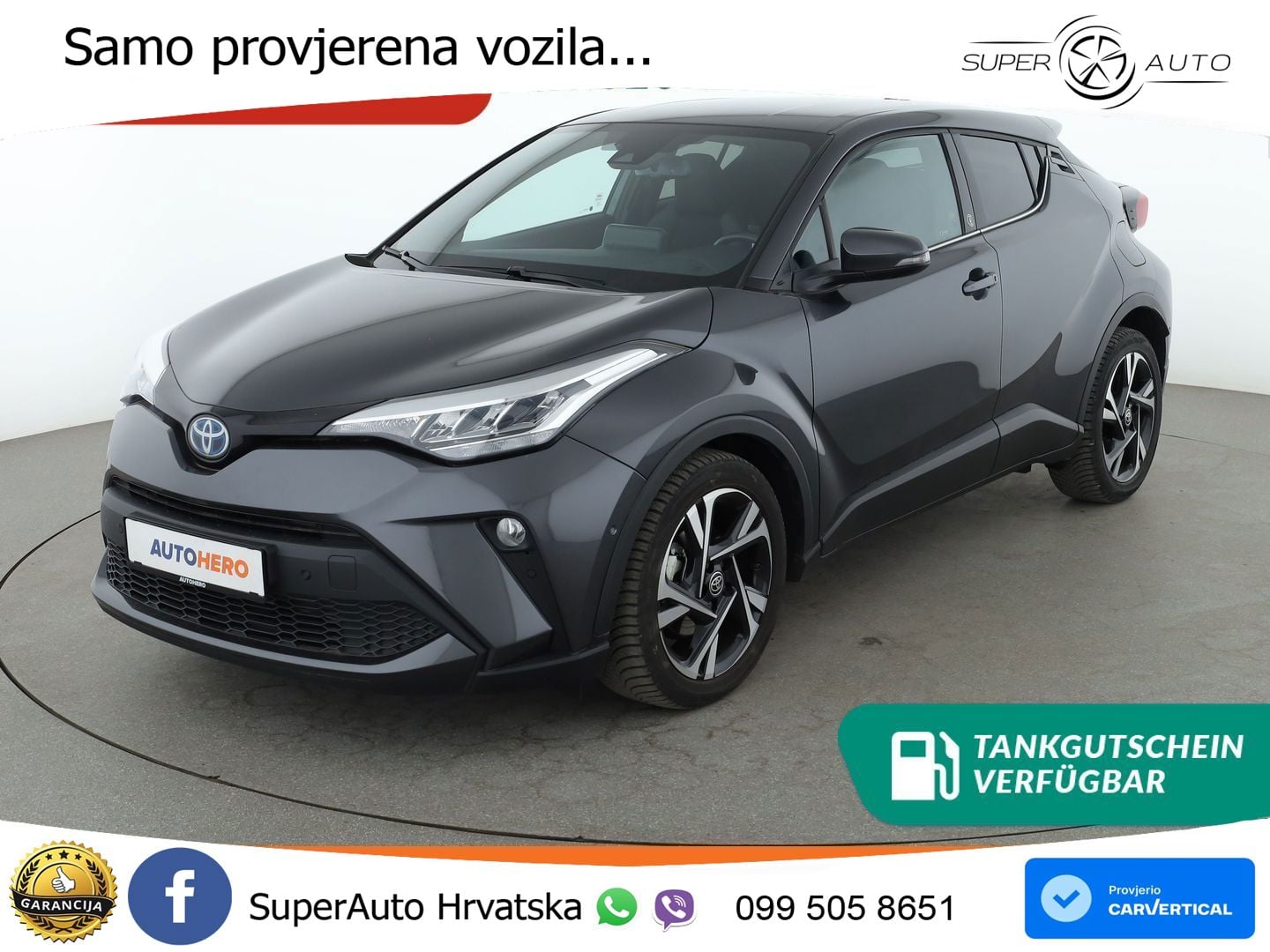 Toyota C-HR 1.8 (122 KS) Hybrid e-CVT Team D LED+GR SJED+ACC