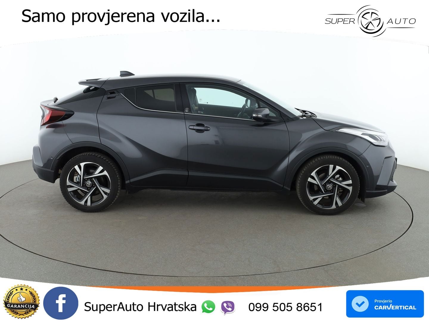 Toyota C-HR 1.8 (122 KS) Hybrid e-CVT Team D LED+GR SJED+ACC