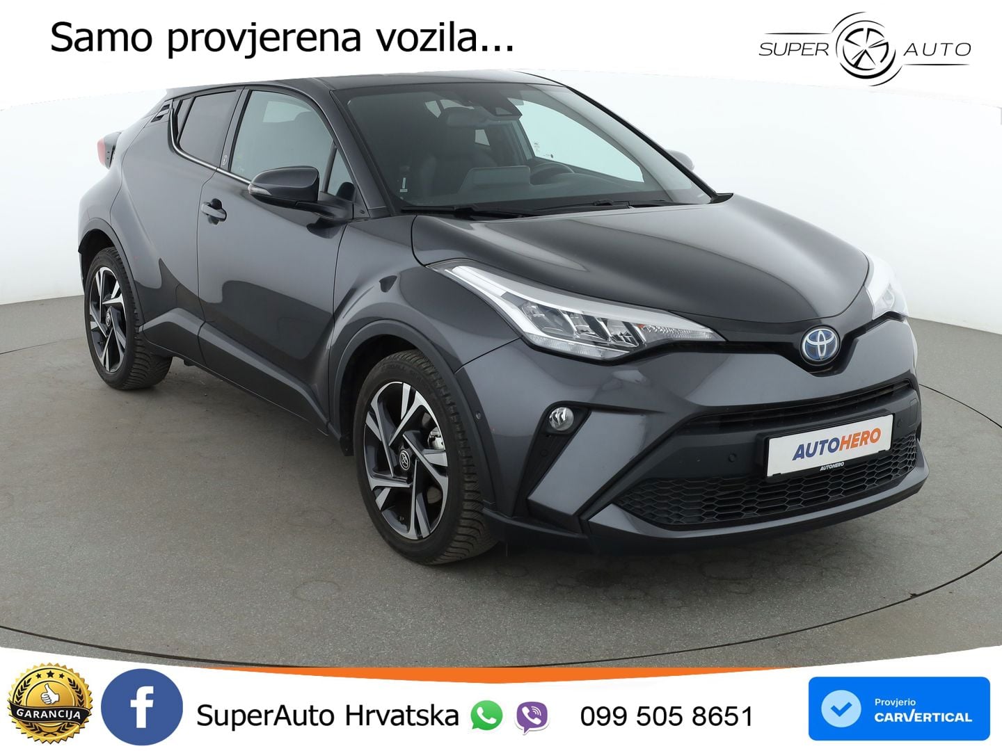 Toyota C-HR 1.8 (122 KS) Hybrid e-CVT Team D LED+GR SJED+ACC