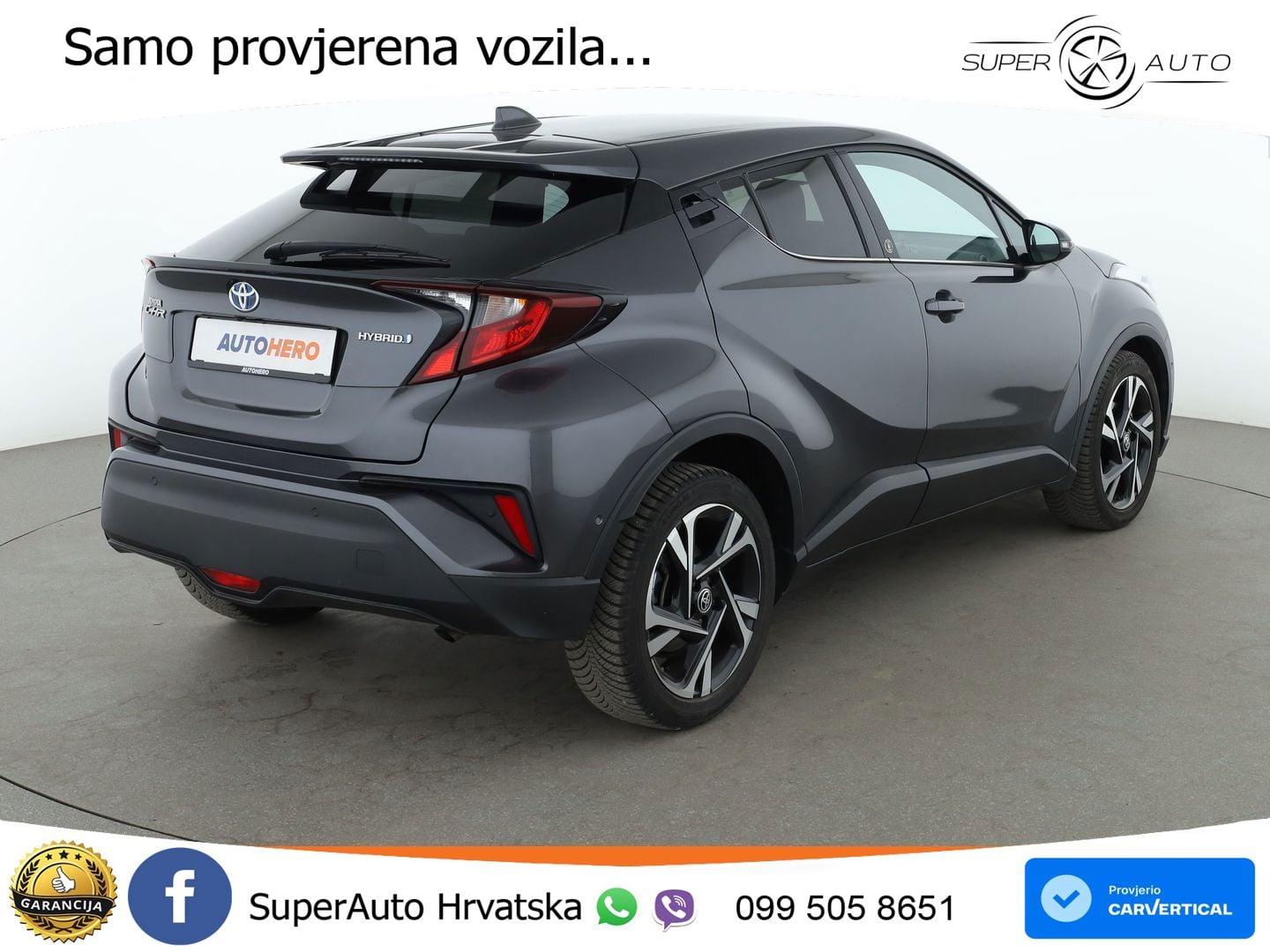 Toyota C-HR 1.8 (122 KS) Hybrid e-CVT Team D LED+GR SJED+ACC