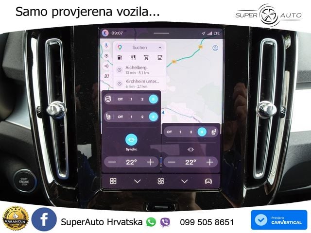 Volvo XC40 2.0 B3 163 KS Automatic LED+GR SJED+ACC