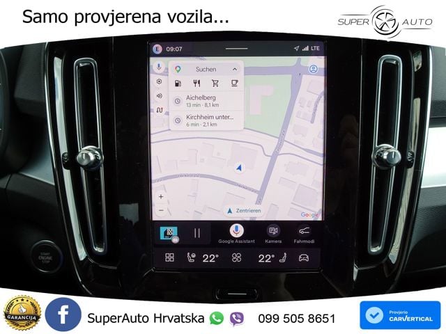 Volvo XC40 2.0 B3 163 KS Automatic LED+GR SJED+ACC