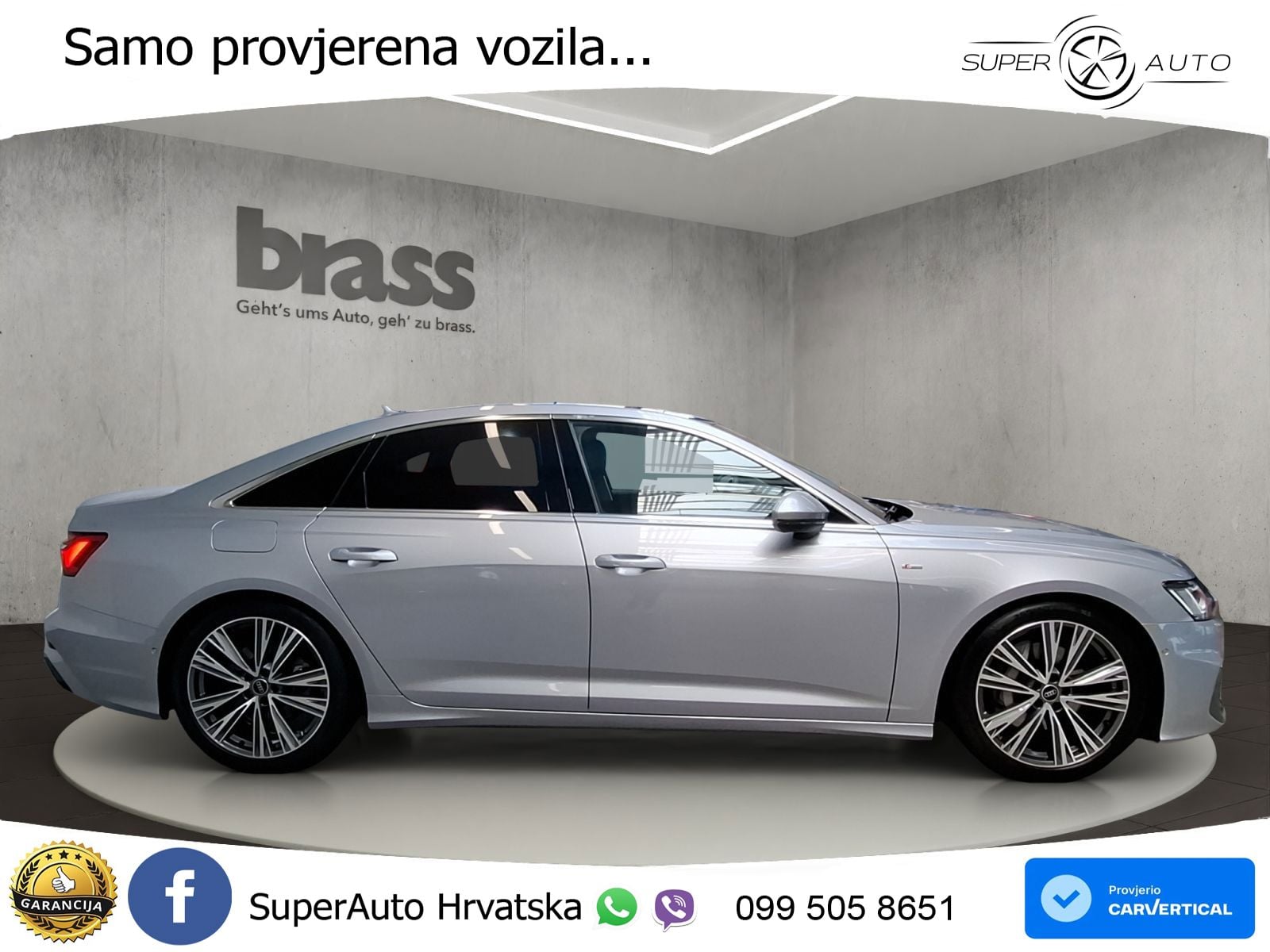 Audi A6 50 TDI V6 (286 KS) quattro tiptronic S line LED+GR SJED+ACC