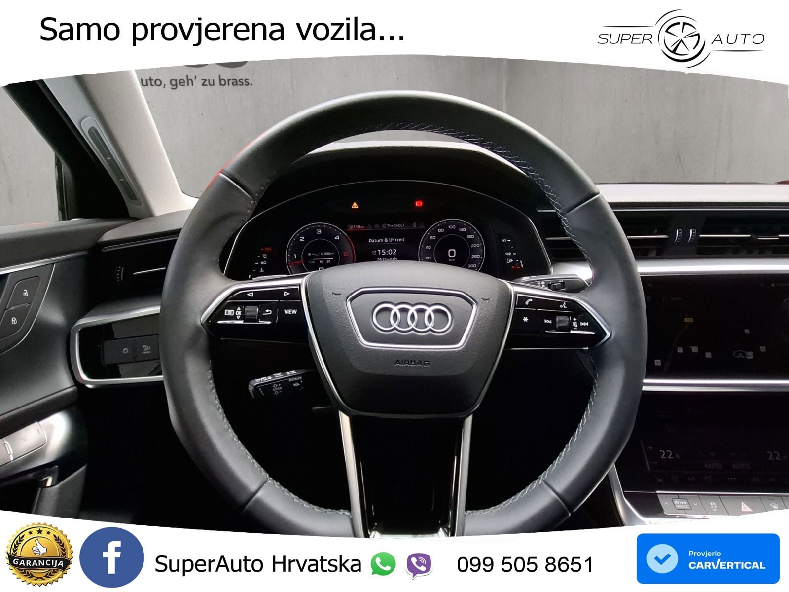 Audi A6 50 TDI V6 (286 KS) quattro tiptronic S line LED+GR SJED+ACC