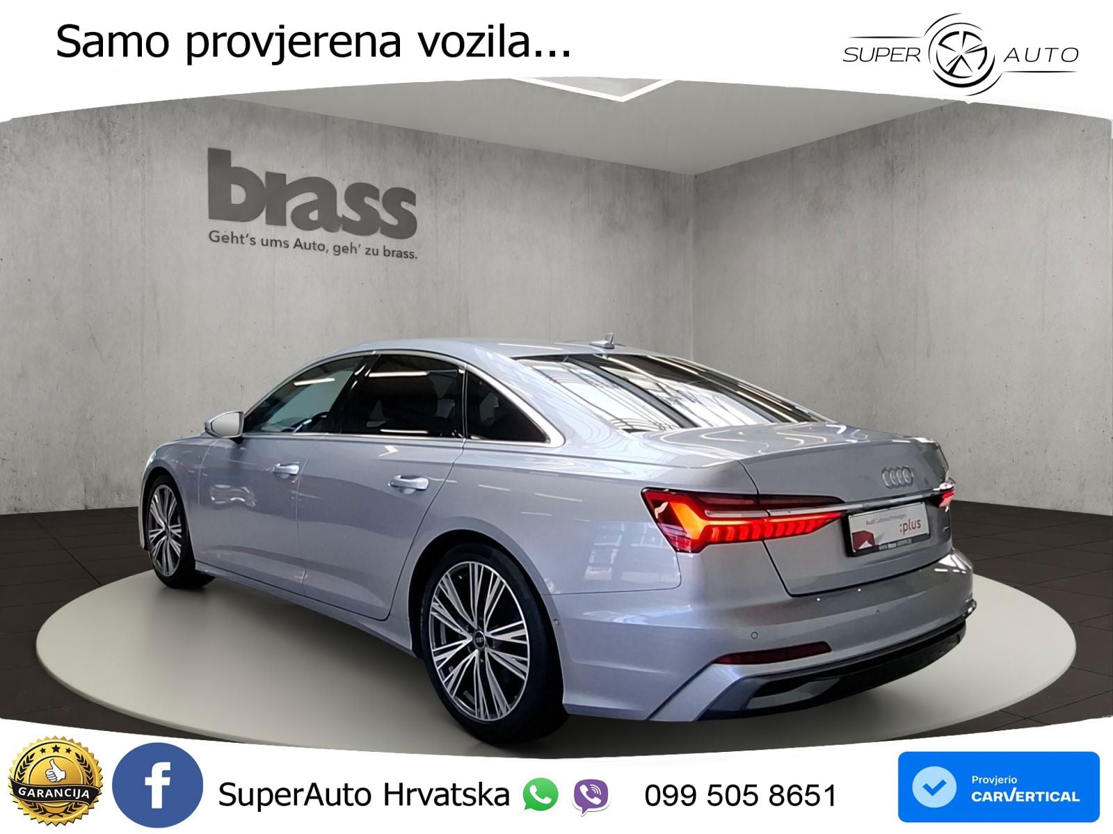 Audi A6 50 TDI V6 (286 KS) quattro tiptronic S line LED+GR SJED+ACC