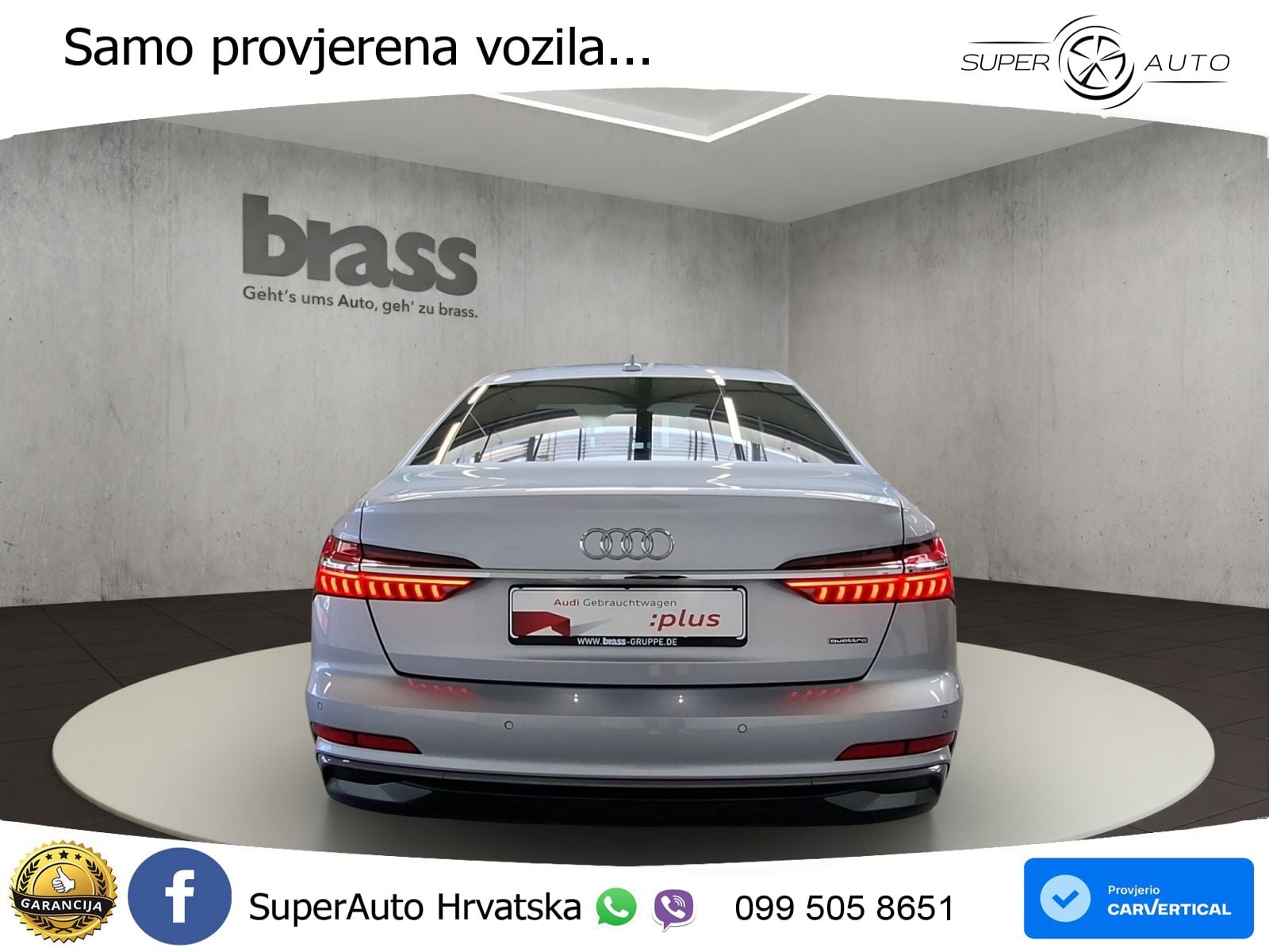 Audi A6 50 TDI V6 (286 KS) quattro tiptronic S line LED+GR SJED+ACC