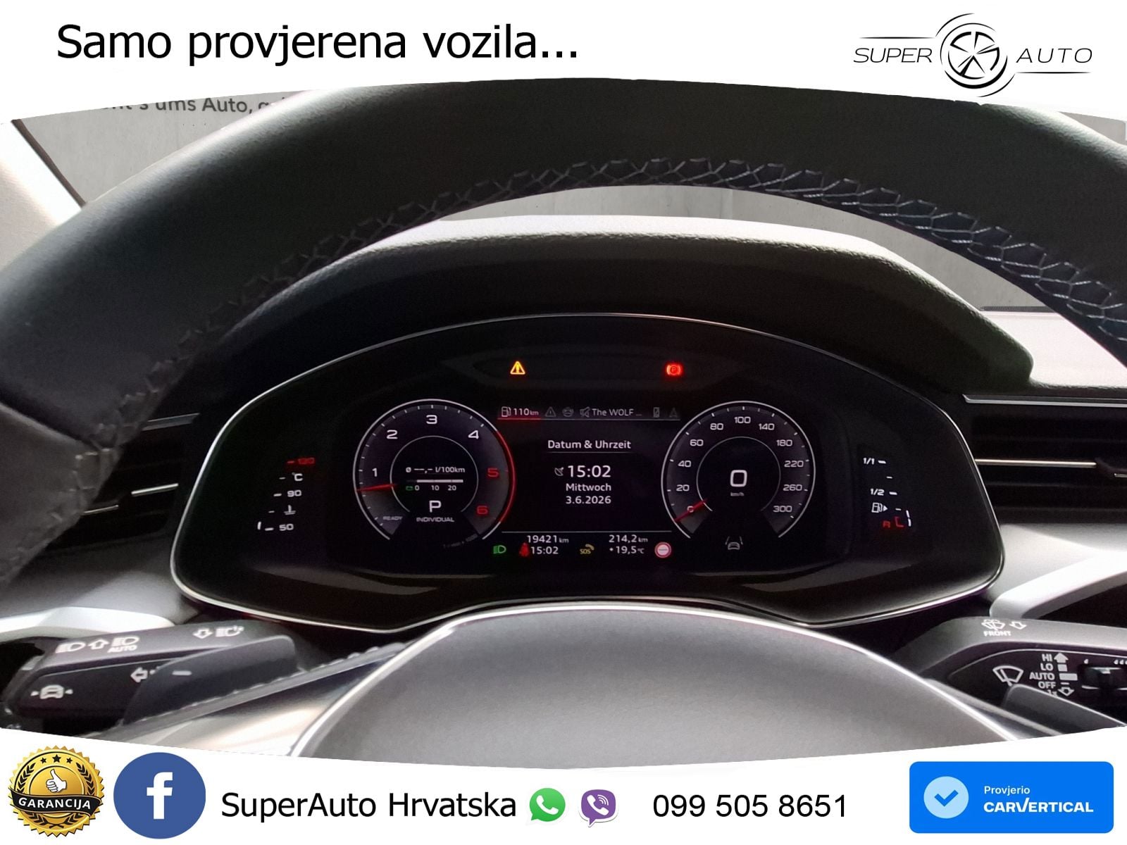 Audi A6 50 TDI V6 (286 KS) quattro tiptronic S line LED+GR SJED+ACC