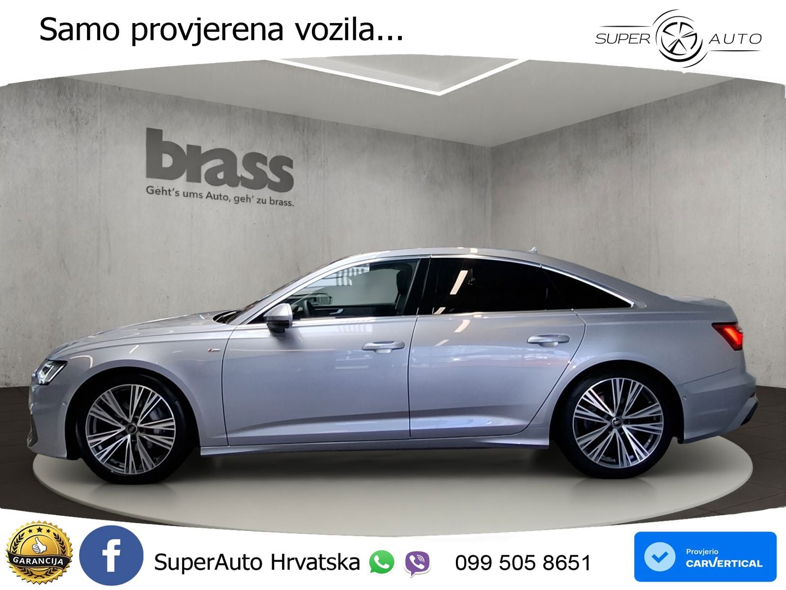 Audi A6 50 TDI V6 (286 KS) quattro tiptronic S line LED+GR SJED+ACC