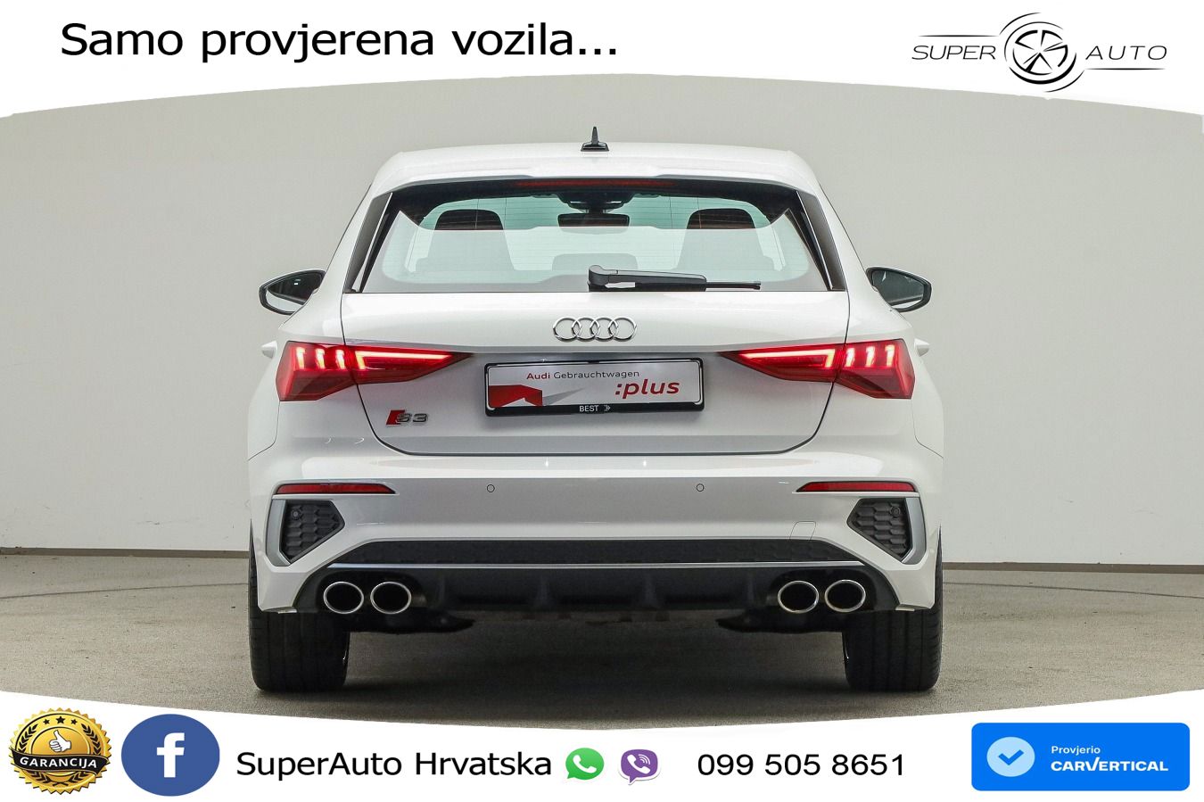 Audi S3 2.0 TFSI (310 KS) quattro S tronic