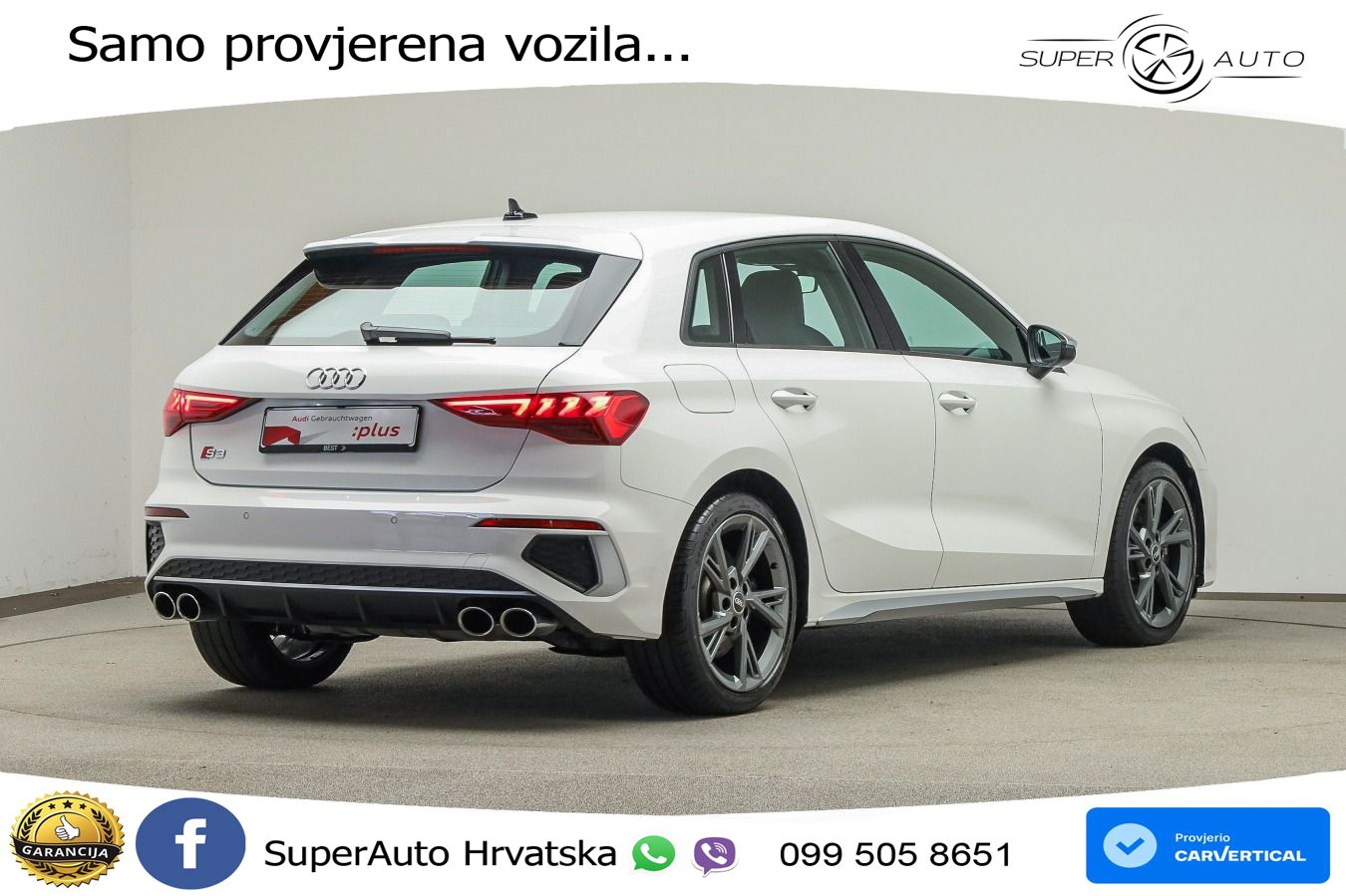 Audi S3 2.0 TFSI (310 KS) quattro S tronic