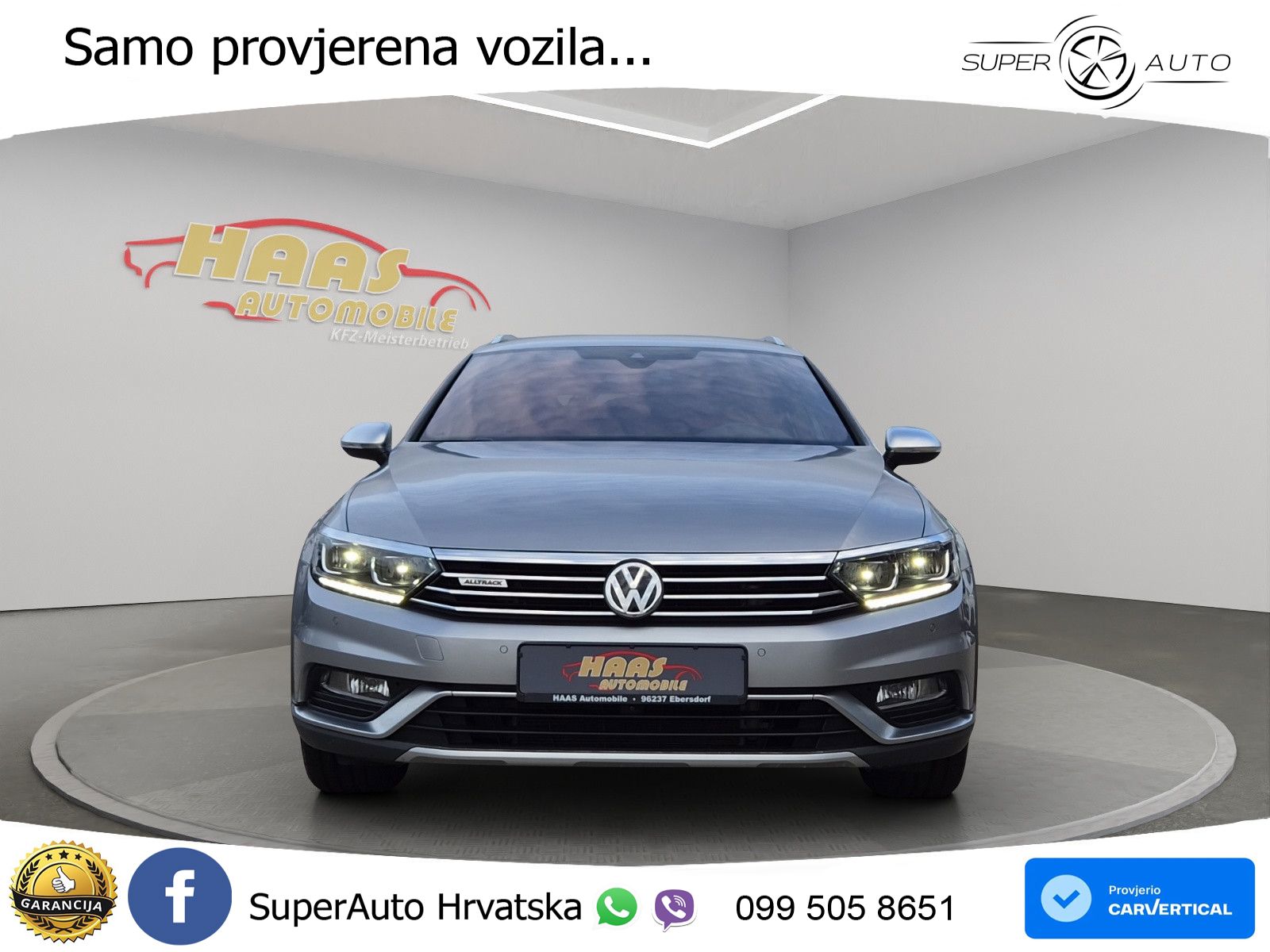 Volkswagen Passat Variant 2.0 TDI (190 KS) 4MOTION DSG LED+GR SJED+ACC
