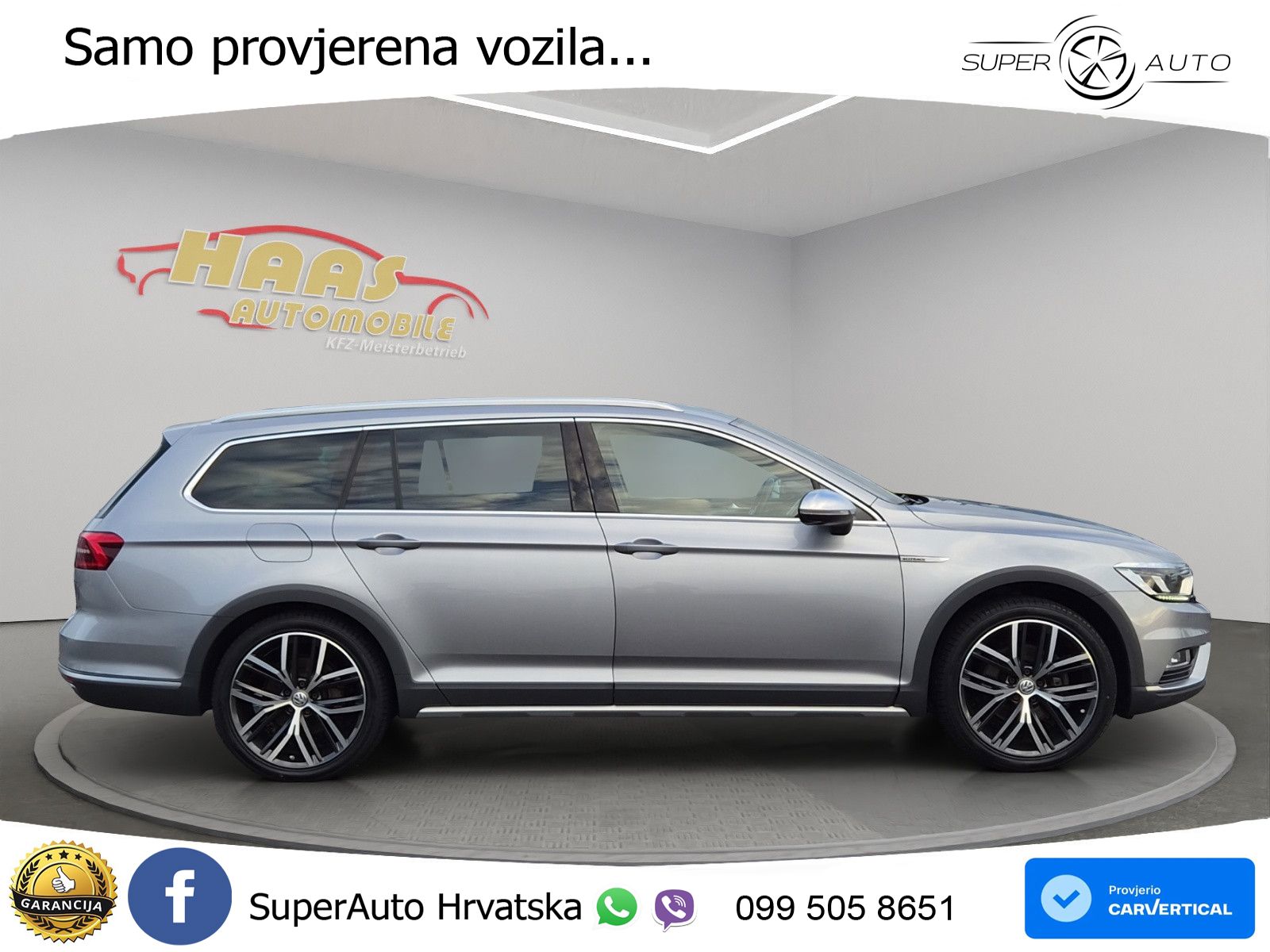 Volkswagen Passat Variant 2.0 TDI (190 KS) 4MOTION DSG LED+GR SJED+ACC