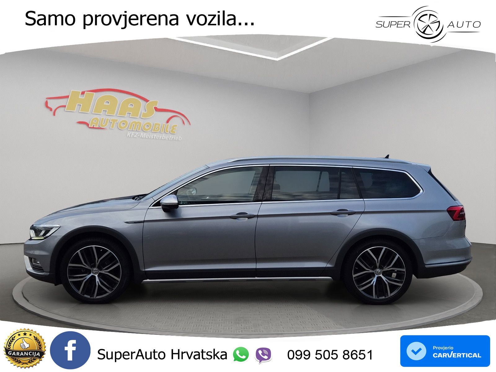 Volkswagen Passat Variant 2.0 TDI (190 KS) 4MOTION DSG LED+GR SJED+ACC