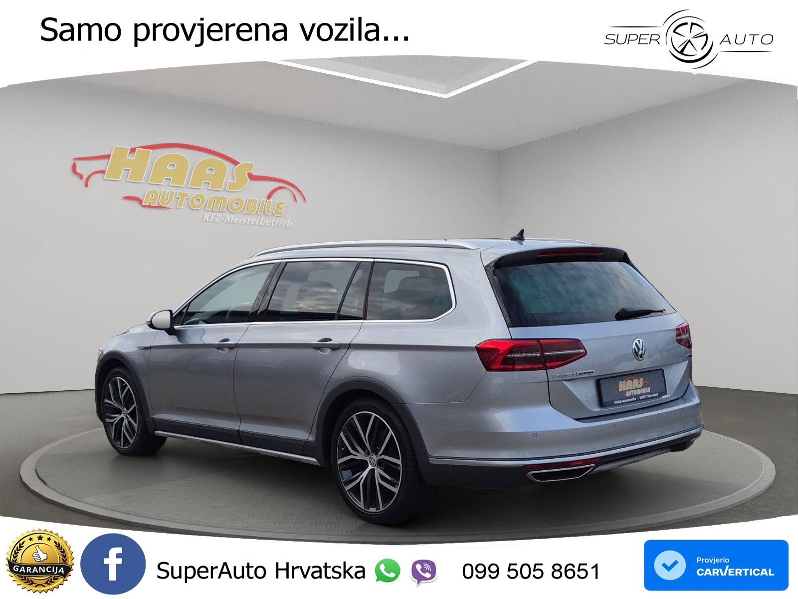 Volkswagen Passat Variant 2.0 TDI (190 KS) 4MOTION DSG LED+GR SJED+ACC