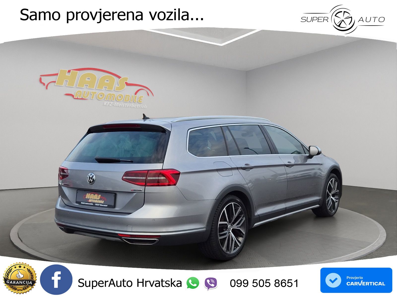 Volkswagen Passat Variant 2.0 TDI (190 KS) 4MOTION DSG LED+GR SJED+ACC