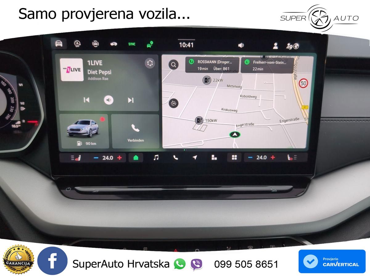 Škoda Octavia Combi 1.5 TSI (150 KS) DSG Selection LED+GR SJED+ACC