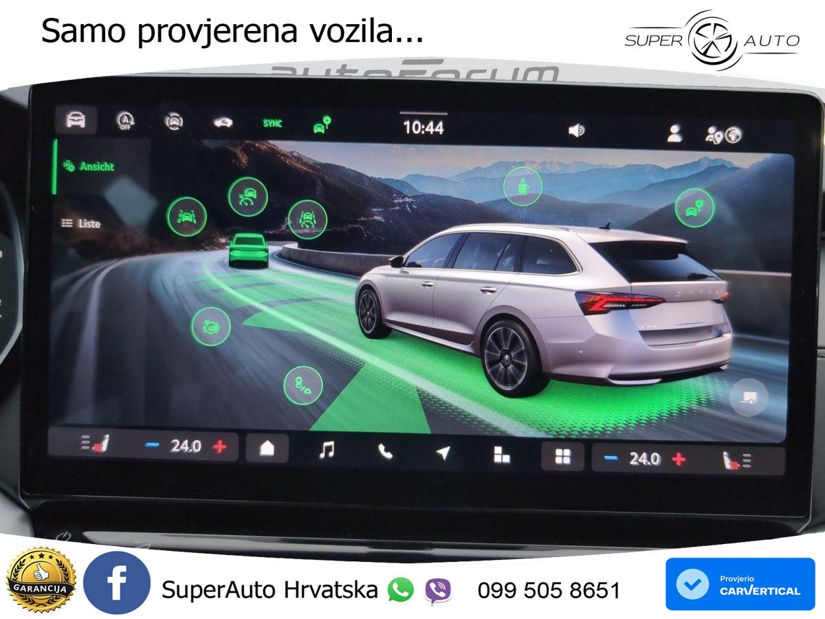Škoda Octavia Combi 1.5 TSI (150 KS) DSG Selection LED+GR SJED+ACC