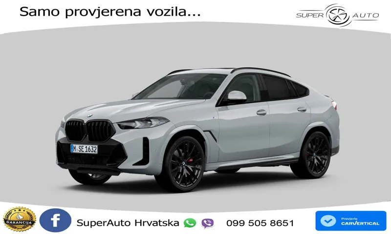 BMW X6 30d (298 KS) xDrive Steptronic M Sport ACC+HEAD+4xGR SJED+360+PANO