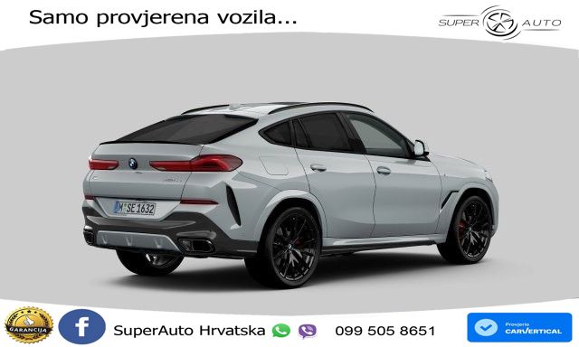 BMW X6 30d (298 KS) xDrive Steptronic M Sport ACC+HEAD+4xGR SJED+360+PANO