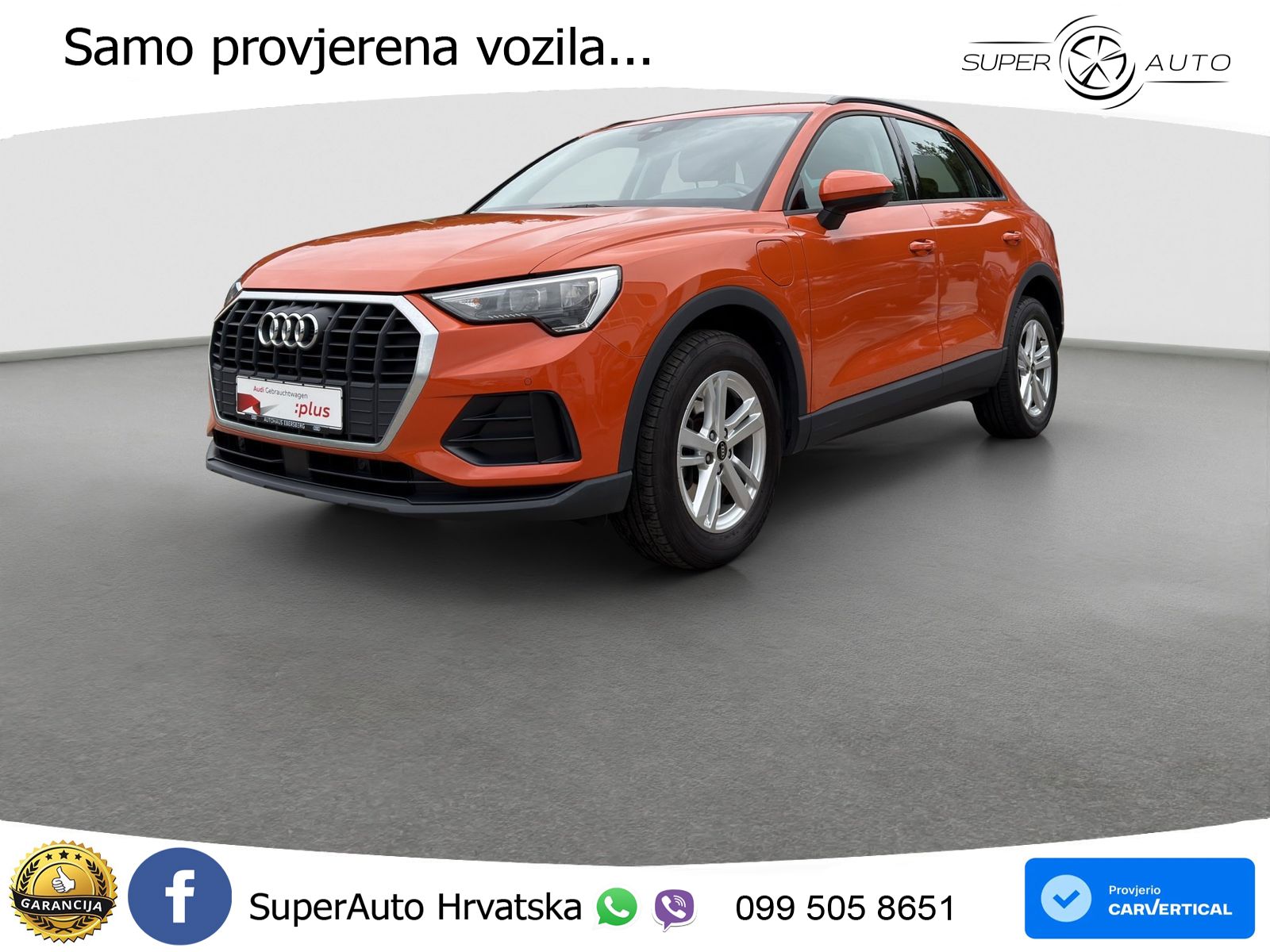 Audi Q3 45 TFSIe (245 KS) S tronic LED+GR SJED+ACC