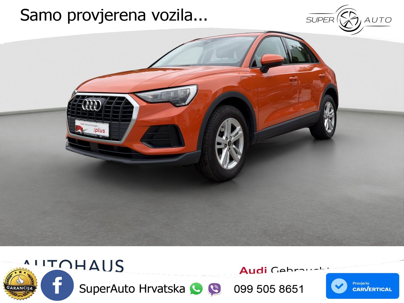 Audi Q3 45 TFSIe (245 KS) S tronic LED+GR SJED+ACC