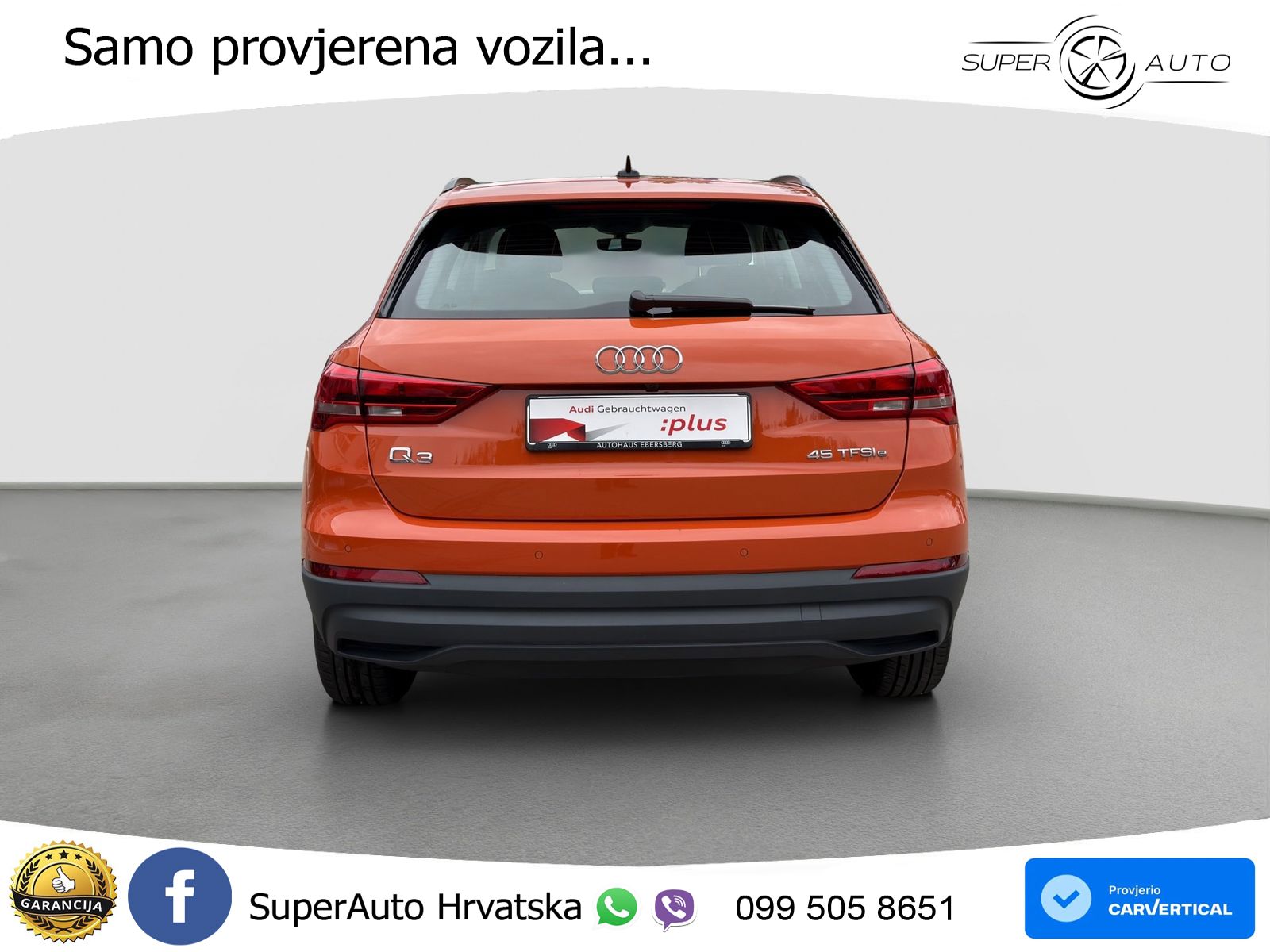 Audi Q3 45 TFSIe (245 KS) S tronic LED+GR SJED+ACC