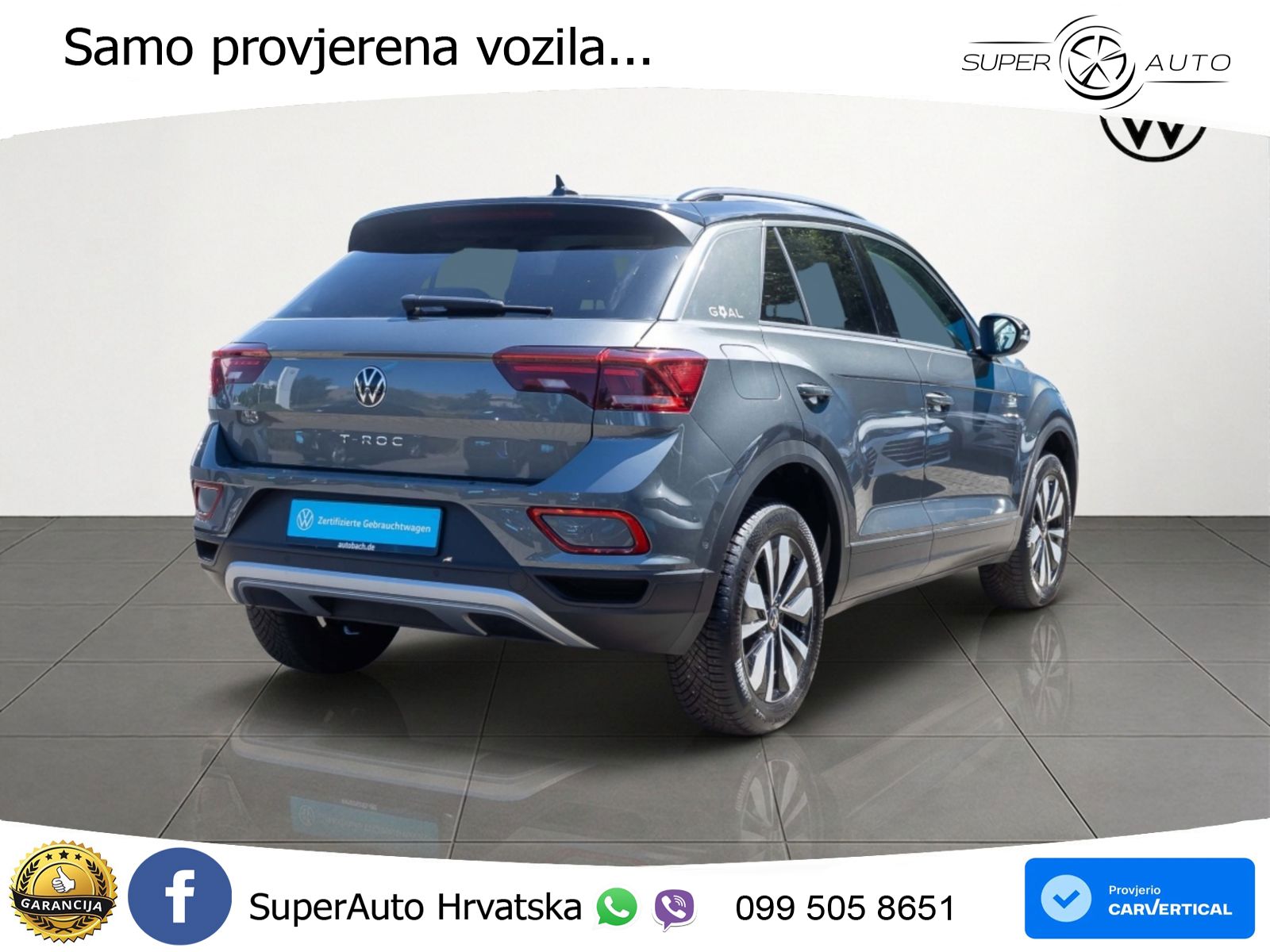 Volkswagen T-Roc I 2.0 TDI (150 KS) DSG LED+GR SJED+ACC