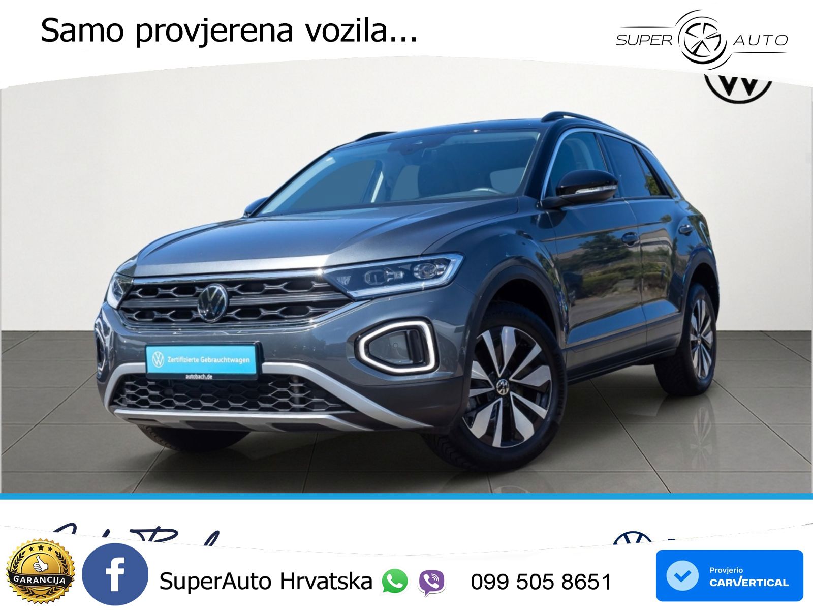 Volkswagen T-Roc I 2.0 TDI (150 KS) DSG LED+GR SJED+ACC