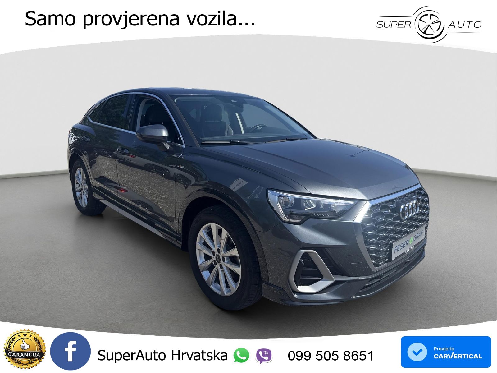 Audi Q3 II Sportback 35 TFSI (150 KS) S tronic S line LED+GR SJED+ACC