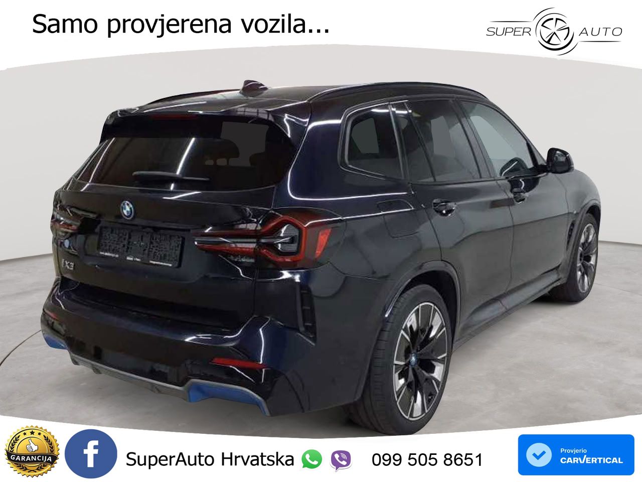 BMW iX3 80 kWh (286 KS) M Sport