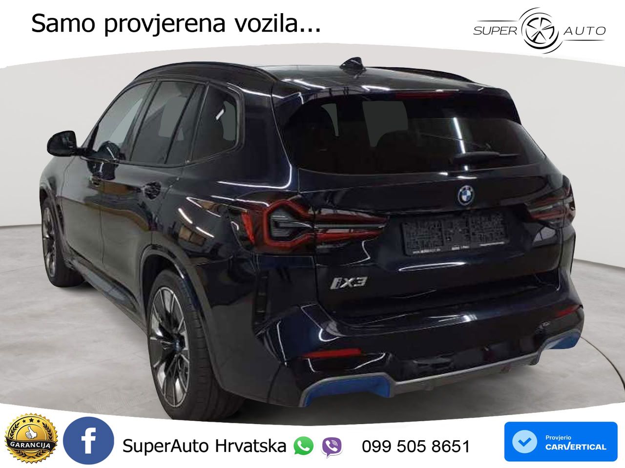 BMW iX3 80 kWh (286 KS) M Sport