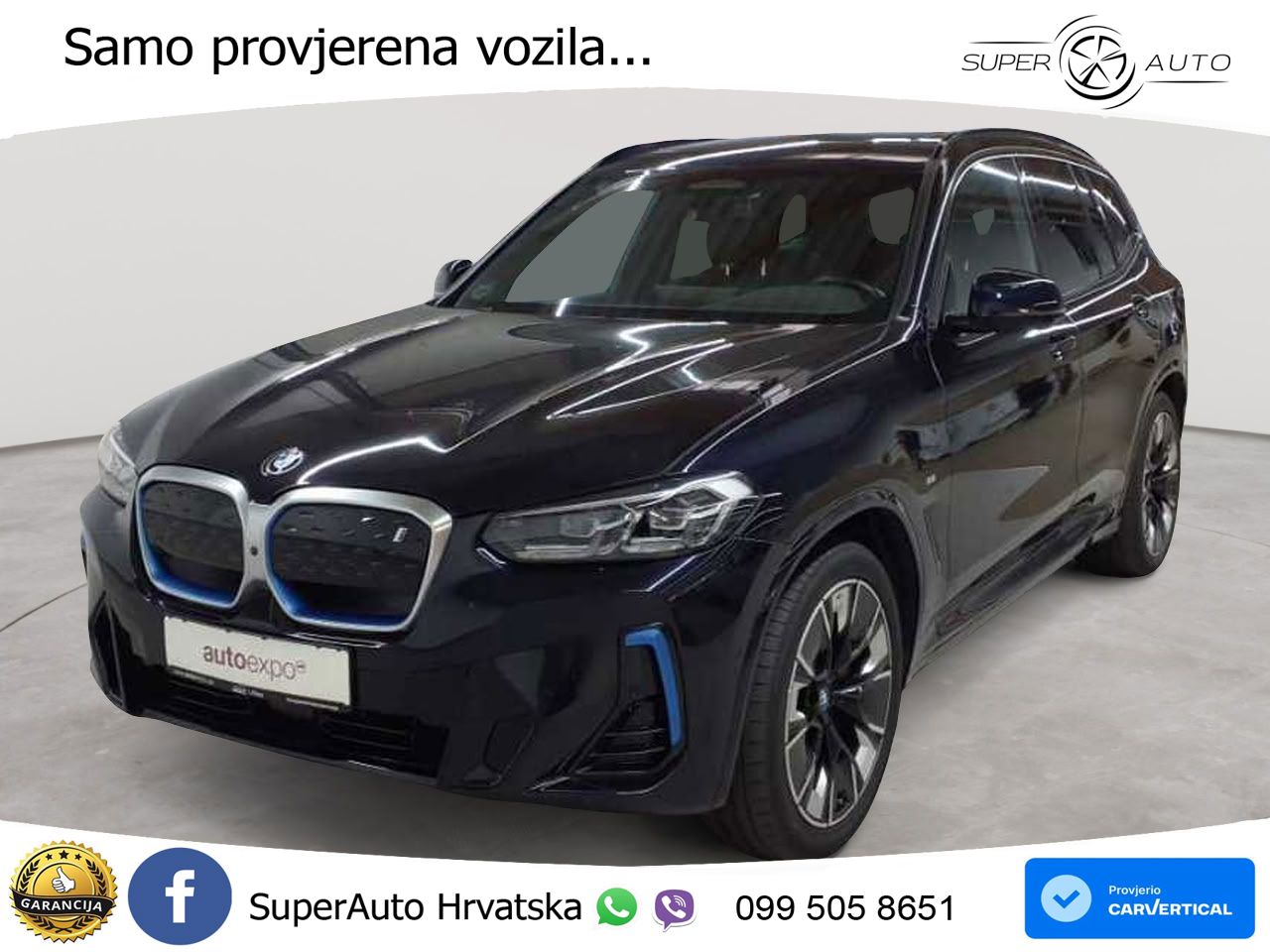 BMW iX3 80 kWh (286 KS) M Sport