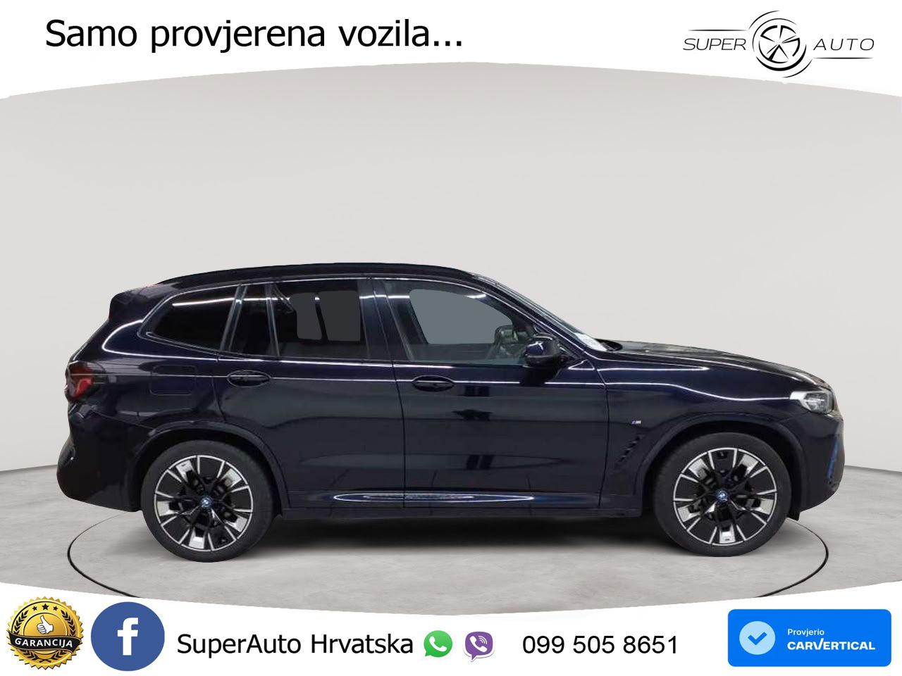 BMW iX3 80 kWh (286 KS) M Sport