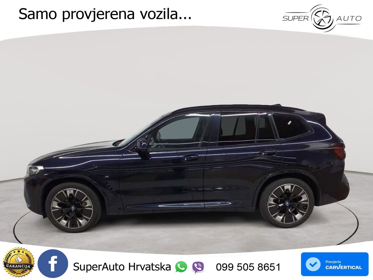 BMW iX3 80 kWh (286 KS) M Sport