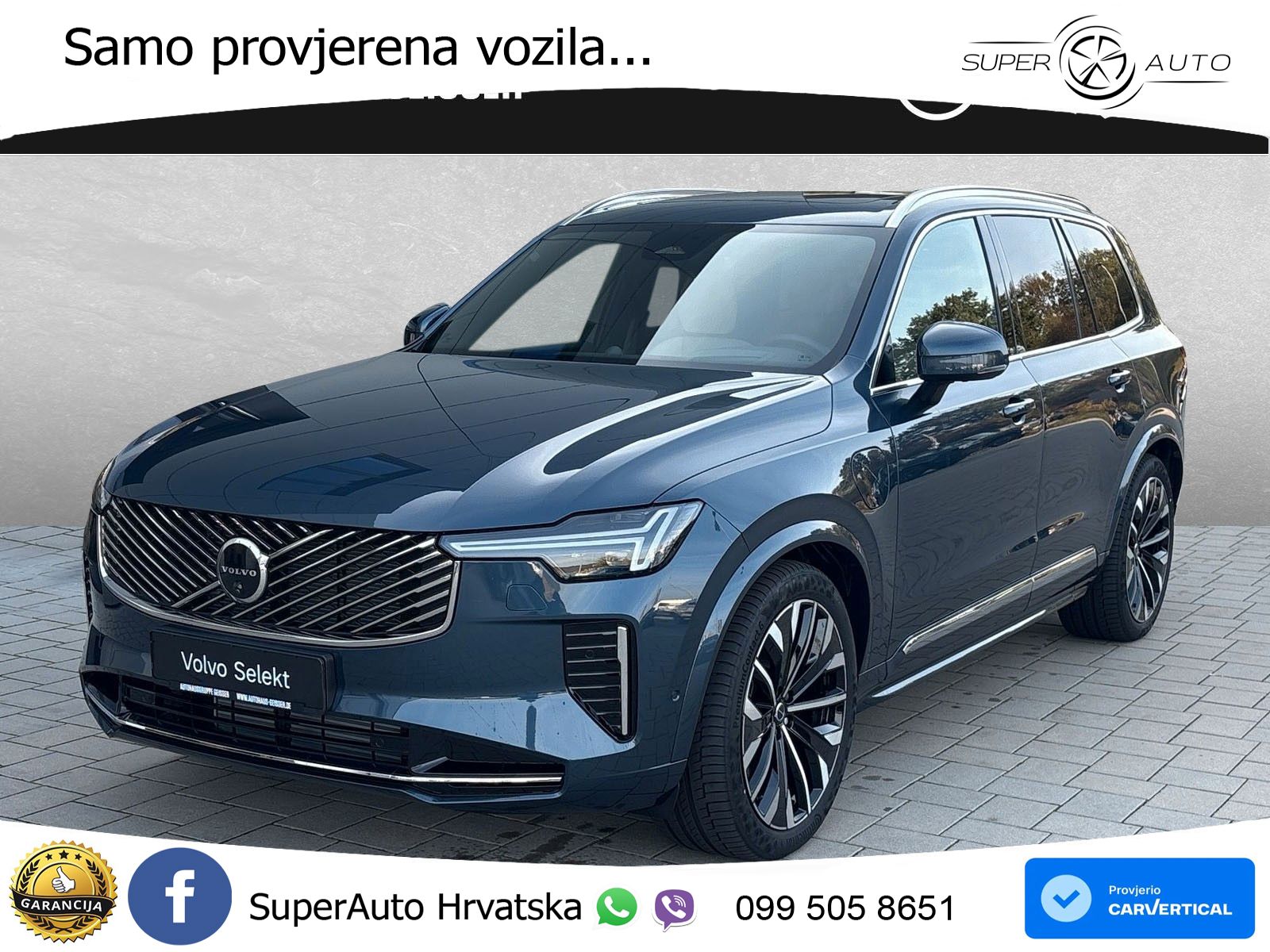 Volvo XC90 2.0 T8 AWD Automatic LED+GR SJED+ACC