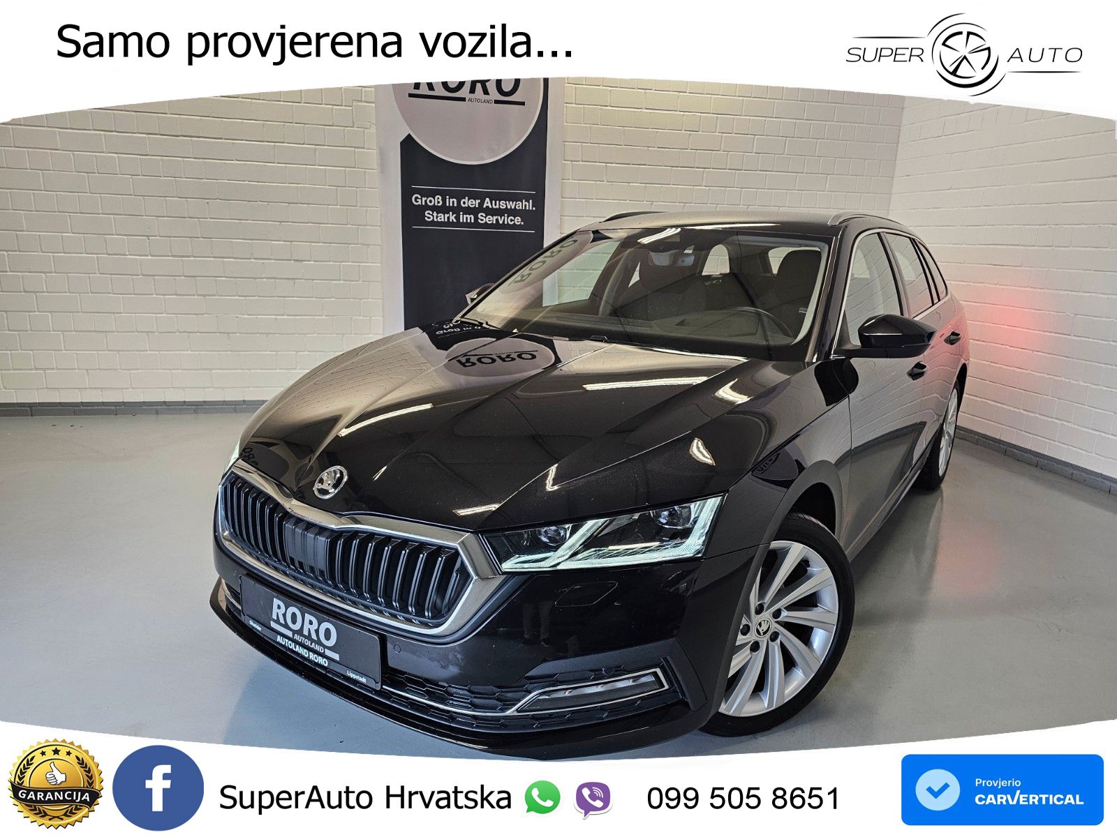 Škoda Octavia Combi 2.0 TDI (150 KS) DSG LED+GR SJED+ACC