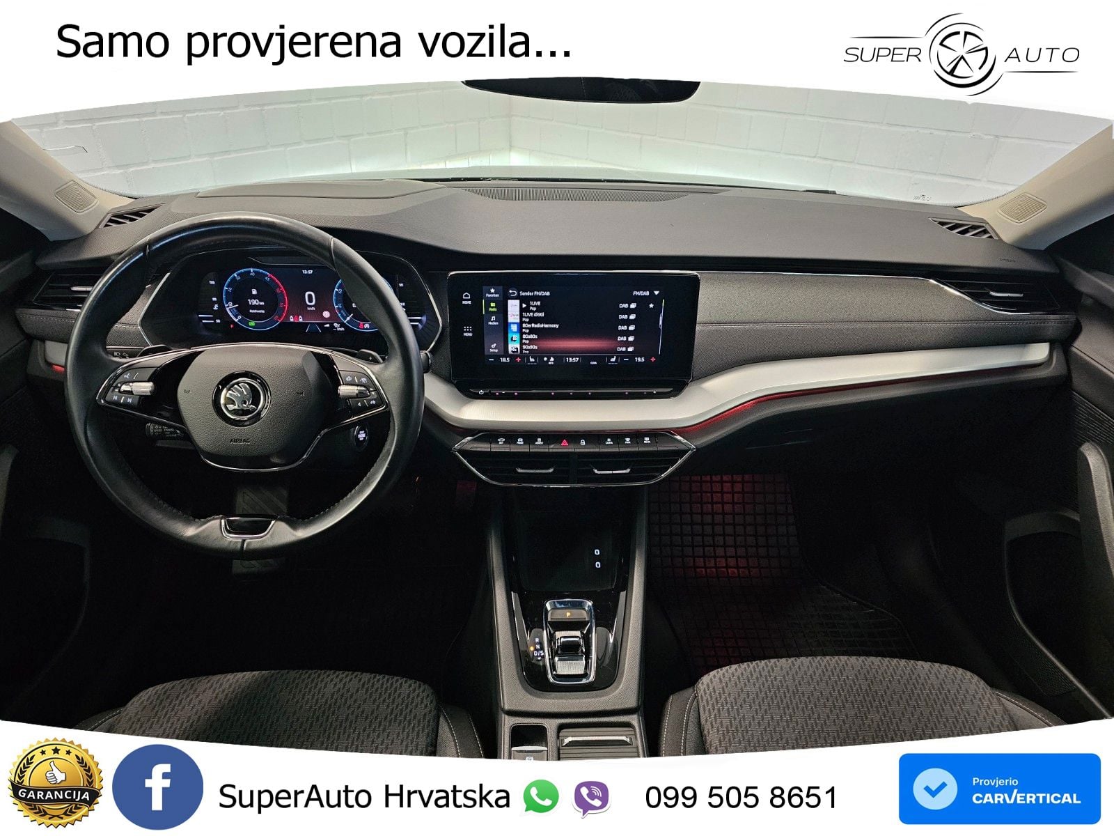 Škoda Octavia Combi 2.0 TDI (150 KS) DSG LED+GR SJED+ACC
