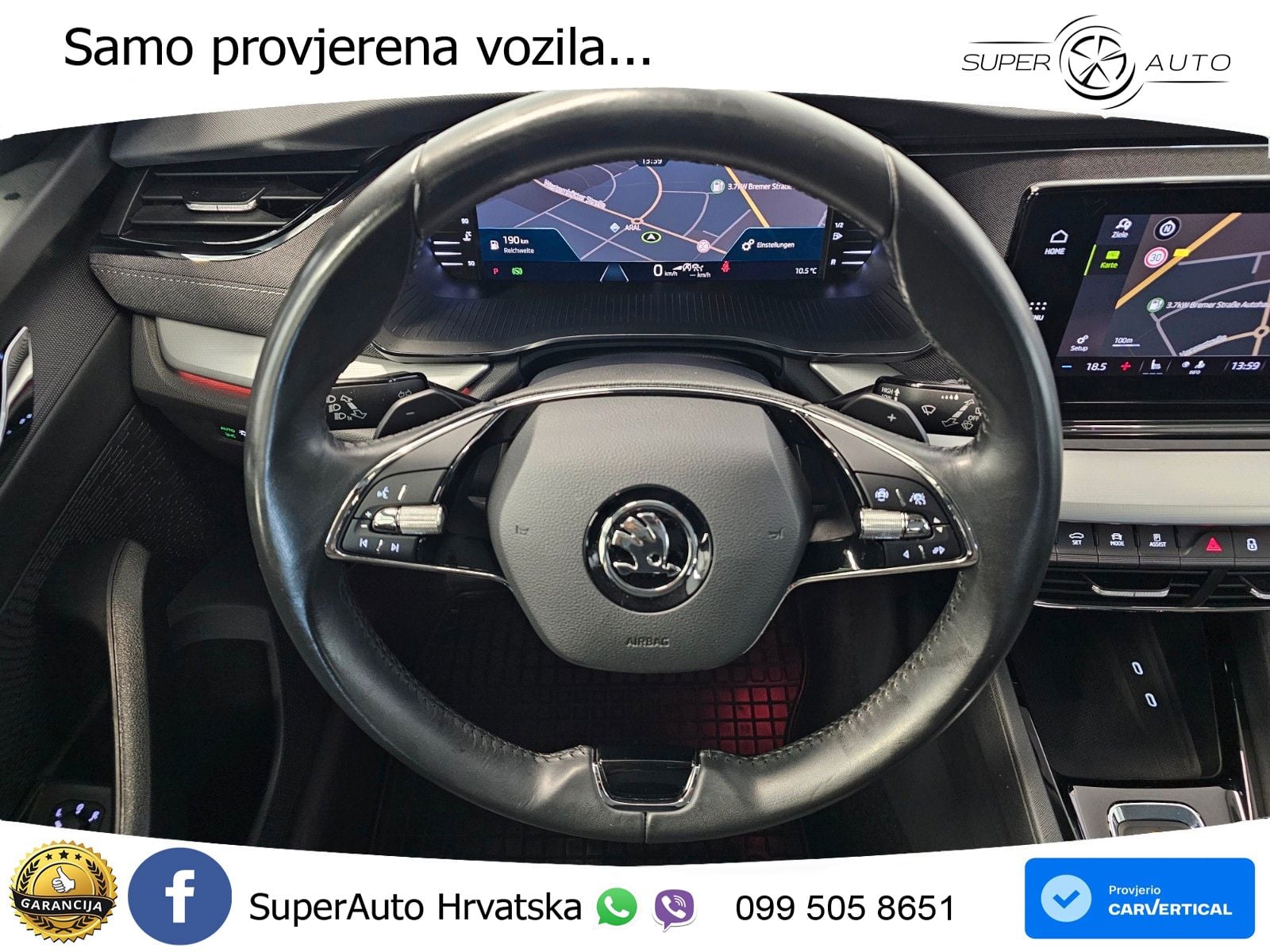 Škoda Octavia Combi 2.0 TDI (150 KS) DSG LED+GR SJED+ACC