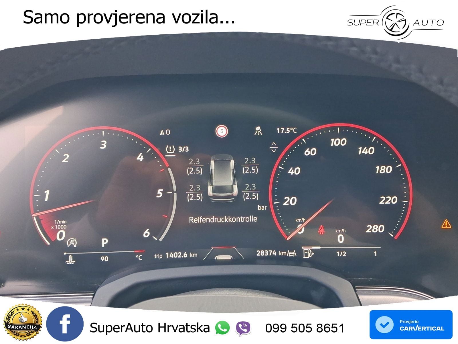 Volkswagen Touareg 3.0 V6 TDI (286 KS) 4MOTION Tiptronic ZRAČNI+ACC+4xGR SJED+KAM