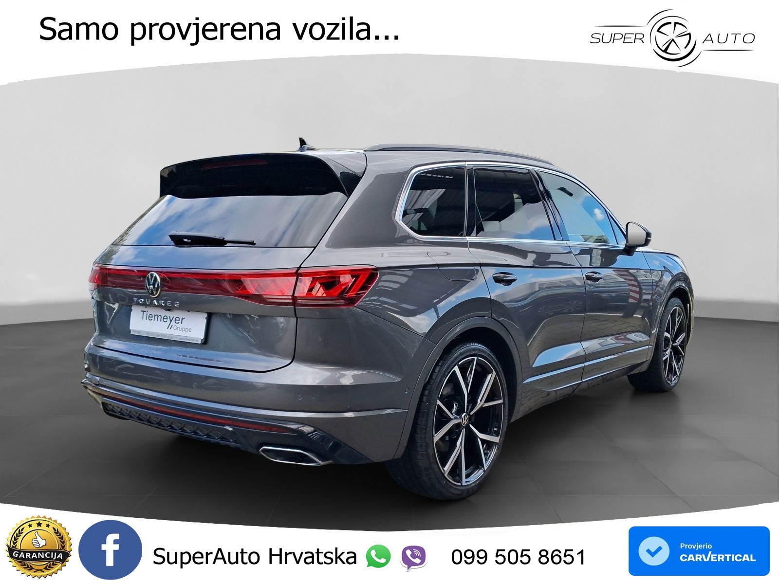 Volkswagen Touareg 3.0 V6 TDI (286 KS) 4MOTION Tiptronic ZRAČNI+ACC+4xGR SJED+KAM