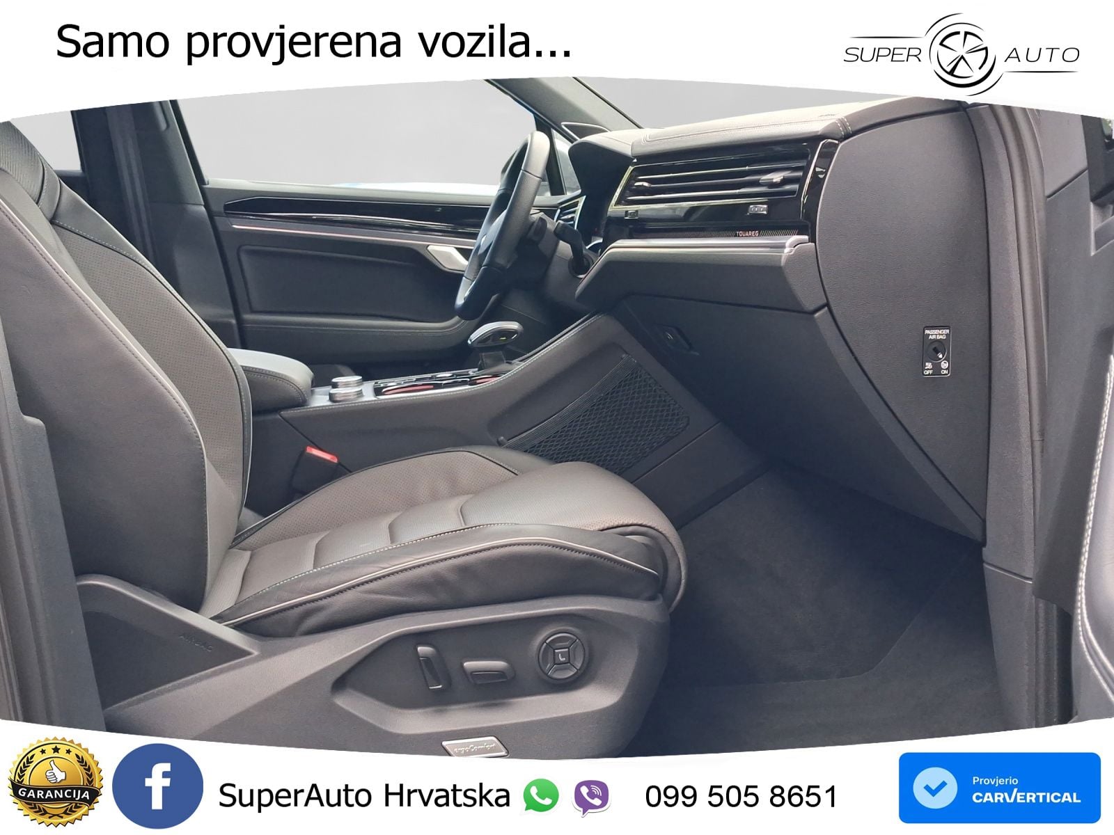 Volkswagen Touareg 3.0 V6 TDI (286 KS) 4MOTION Tiptronic ZRAČNI+ACC+4xGR SJED+KAM