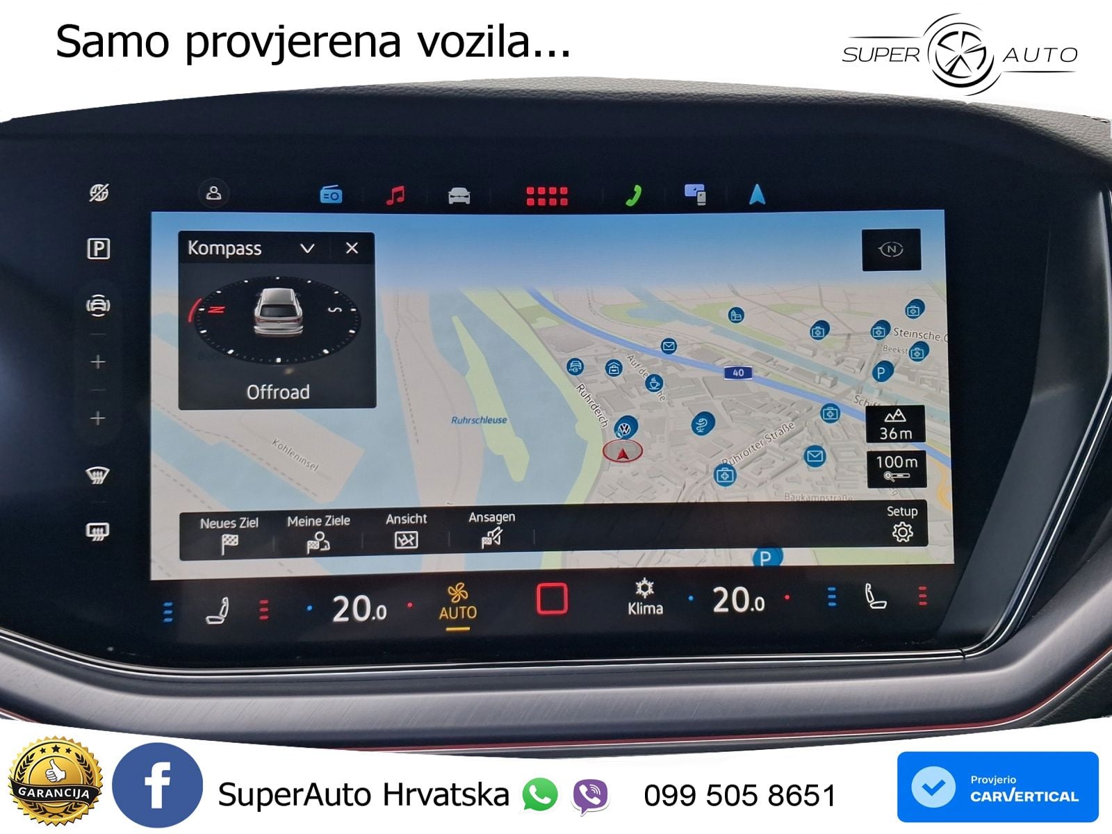 Volkswagen Touareg 3.0 V6 TDI (286 KS) 4MOTION Tiptronic ZRAČNI+ACC+4xGR SJED+KAM