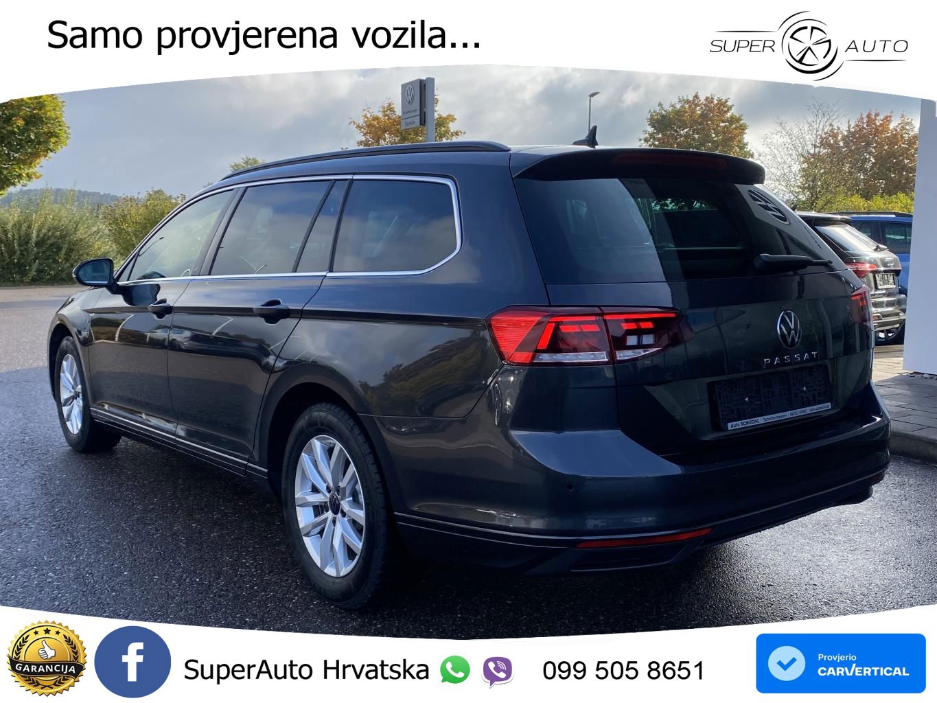Volkswagen Passat Variant 1.5 TSI (150 KS) DSG ACT Business LED+GR SJED+ACC