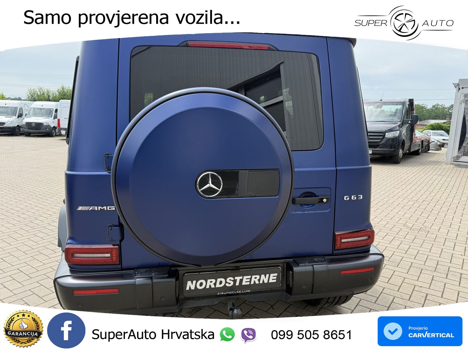 Mercedes AMG G 63 Long V8 (585 KS) 4MATIC 9G-TRONIC AMG SPEEDSHIFT PLUS LED+GR SJED+ACC
