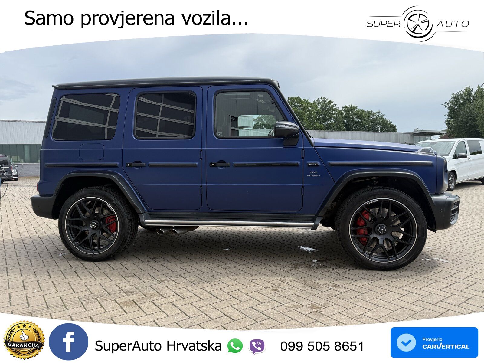 Mercedes AMG G 63 Long V8 (585 KS) 4MATIC 9G-TRONIC AMG SPEEDSHIFT PLUS LED+GR SJED+ACC