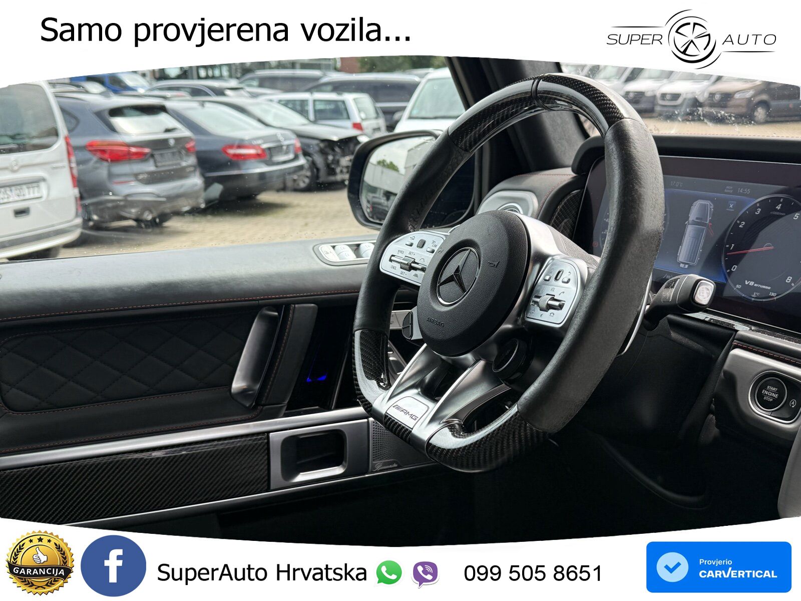 Mercedes AMG G 63 Long V8 (585 KS) 4MATIC 9G-TRONIC AMG SPEEDSHIFT PLUS LED+GR SJED+ACC