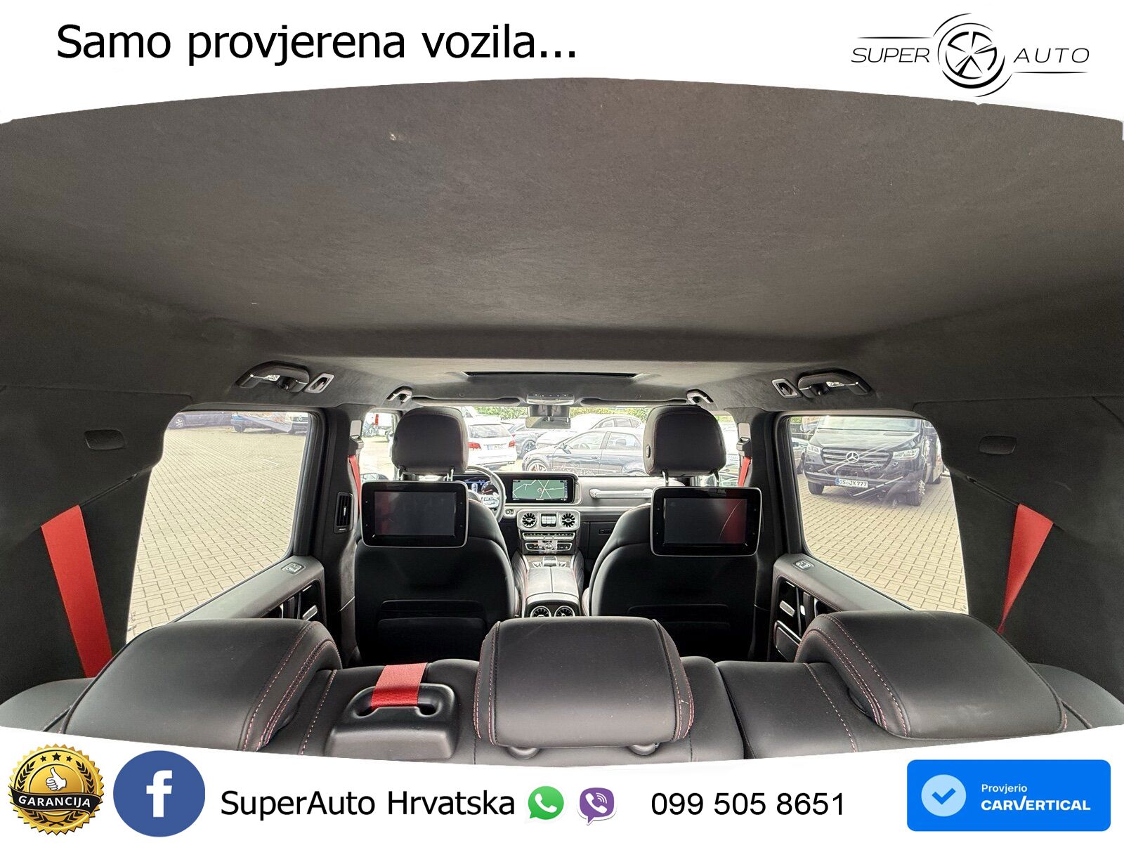 Mercedes AMG G 63 Long V8 (585 KS) 4MATIC 9G-TRONIC AMG SPEEDSHIFT PLUS LED+GR SJED+ACC