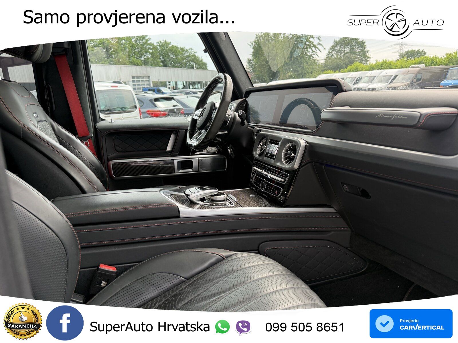 Mercedes AMG G 63 Long V8 (585 KS) 4MATIC 9G-TRONIC AMG SPEEDSHIFT PLUS LED+GR SJED+ACC