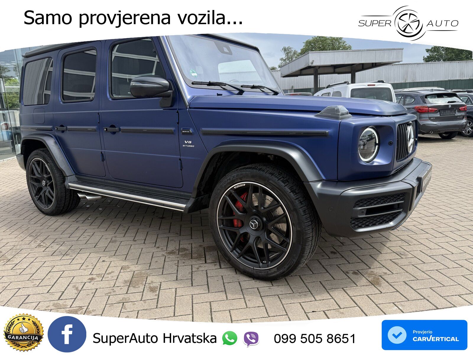 Mercedes AMG G 63 Long V8 (585 KS) 4MATIC 9G-TRONIC AMG SPEEDSHIFT PLUS LED+GR SJED+ACC