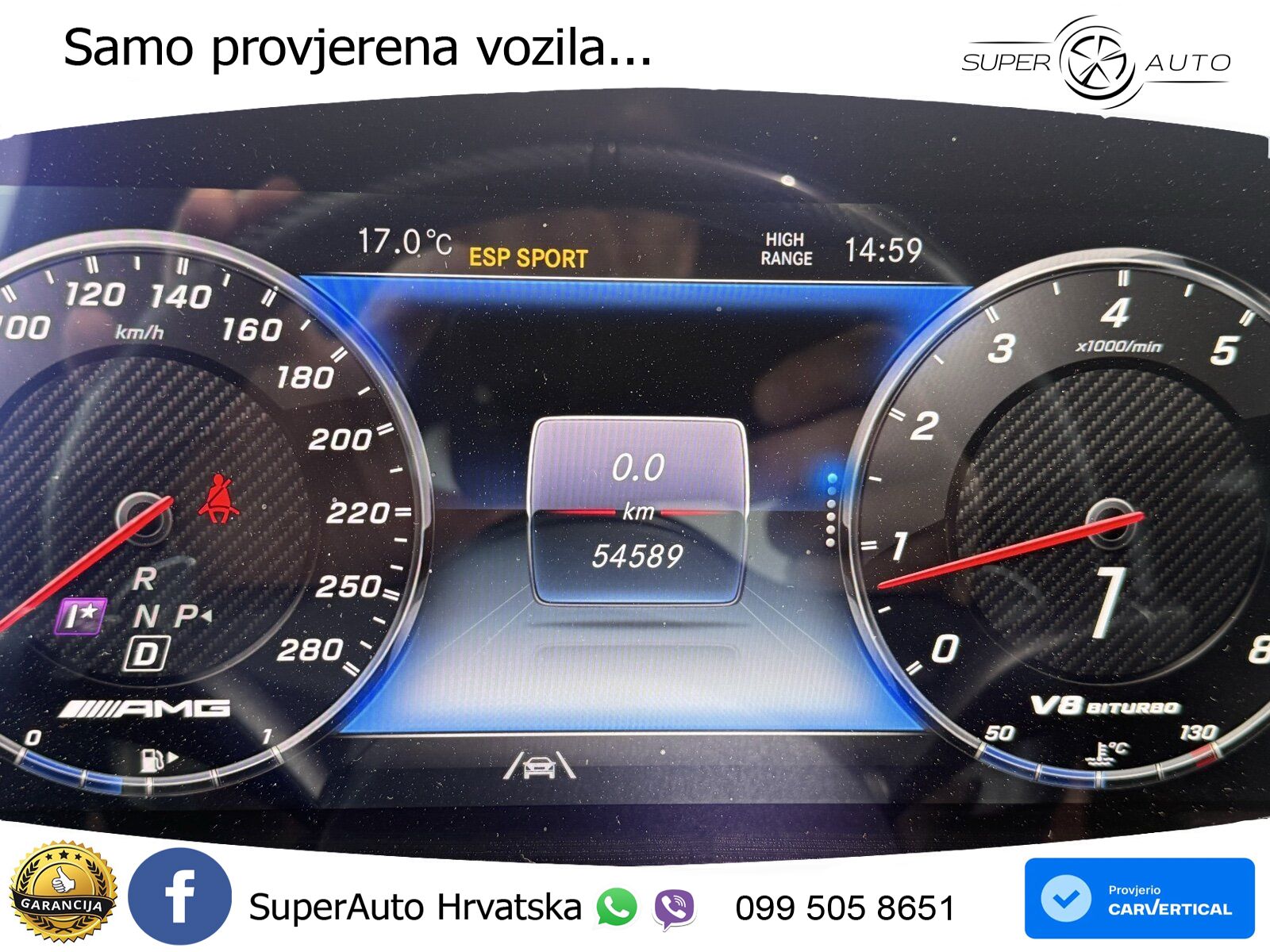 Mercedes AMG G 63 Long V8 (585 KS) 4MATIC 9G-TRONIC AMG SPEEDSHIFT PLUS LED+GR SJED+ACC